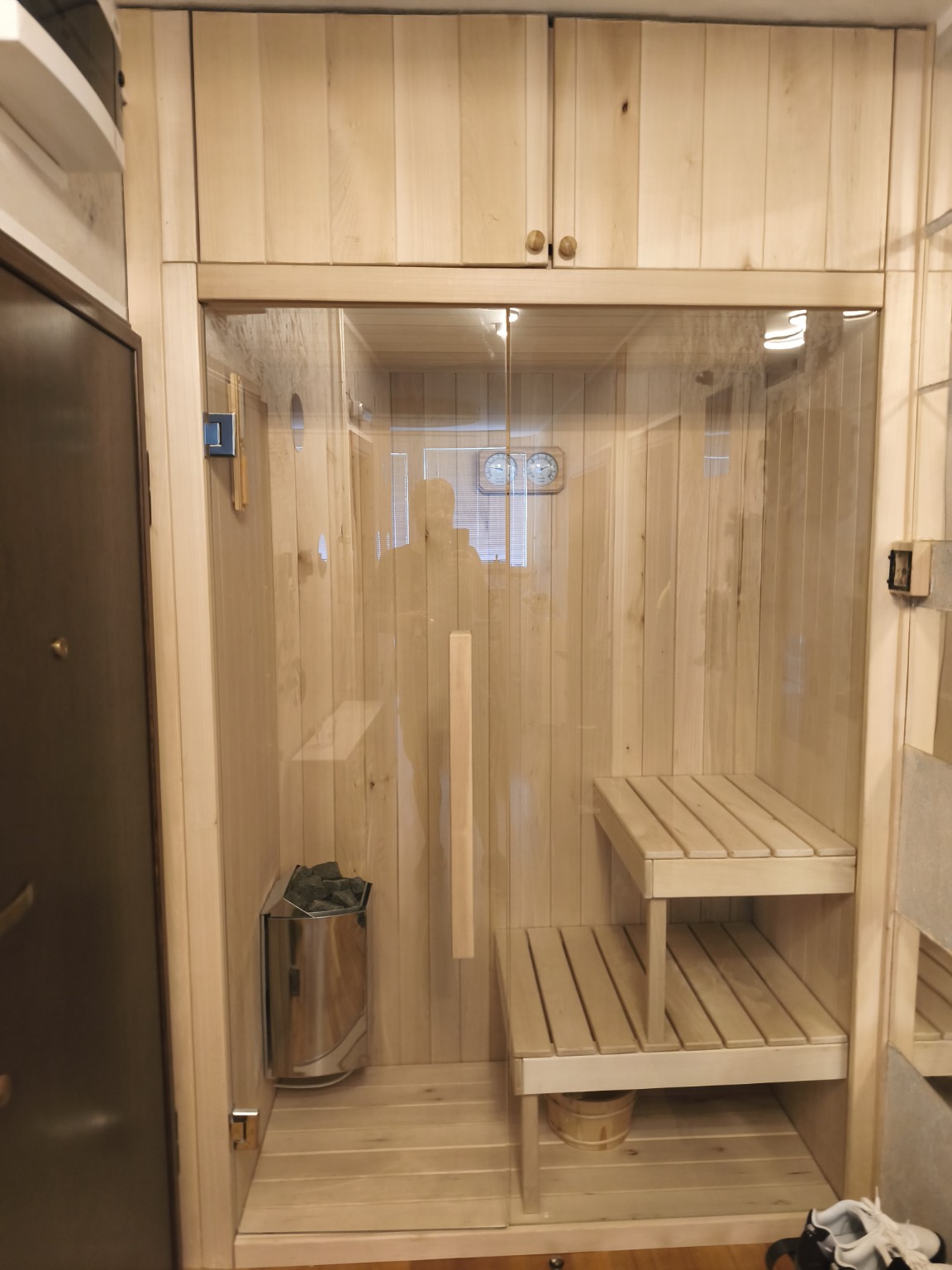 Kompaktna kućna sauna